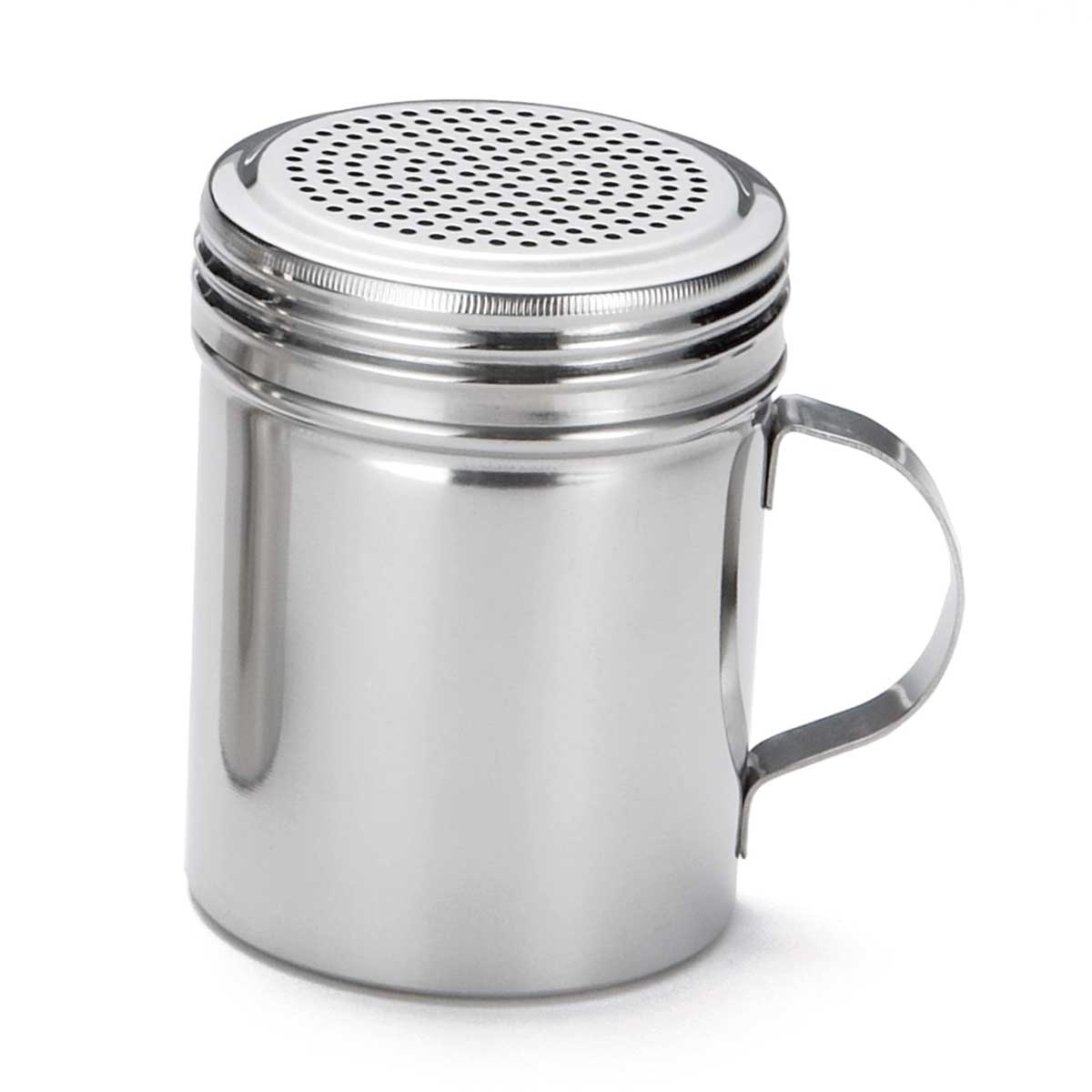 Tablecraft Stainless Steel Dredge with Handle, 10 Ounce