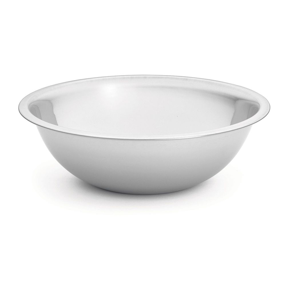 Tablecraft Stainless Steel 0.6 mm Heavyweight Mixing Bowl, 5 Quart Capacity