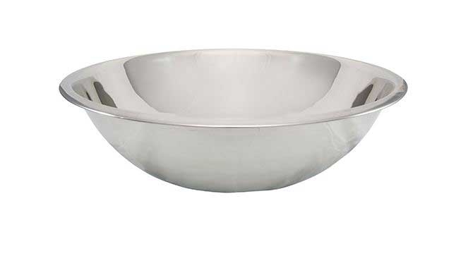 Tablecraft Stainless Steel Mixing Bowl, 20 Quart.