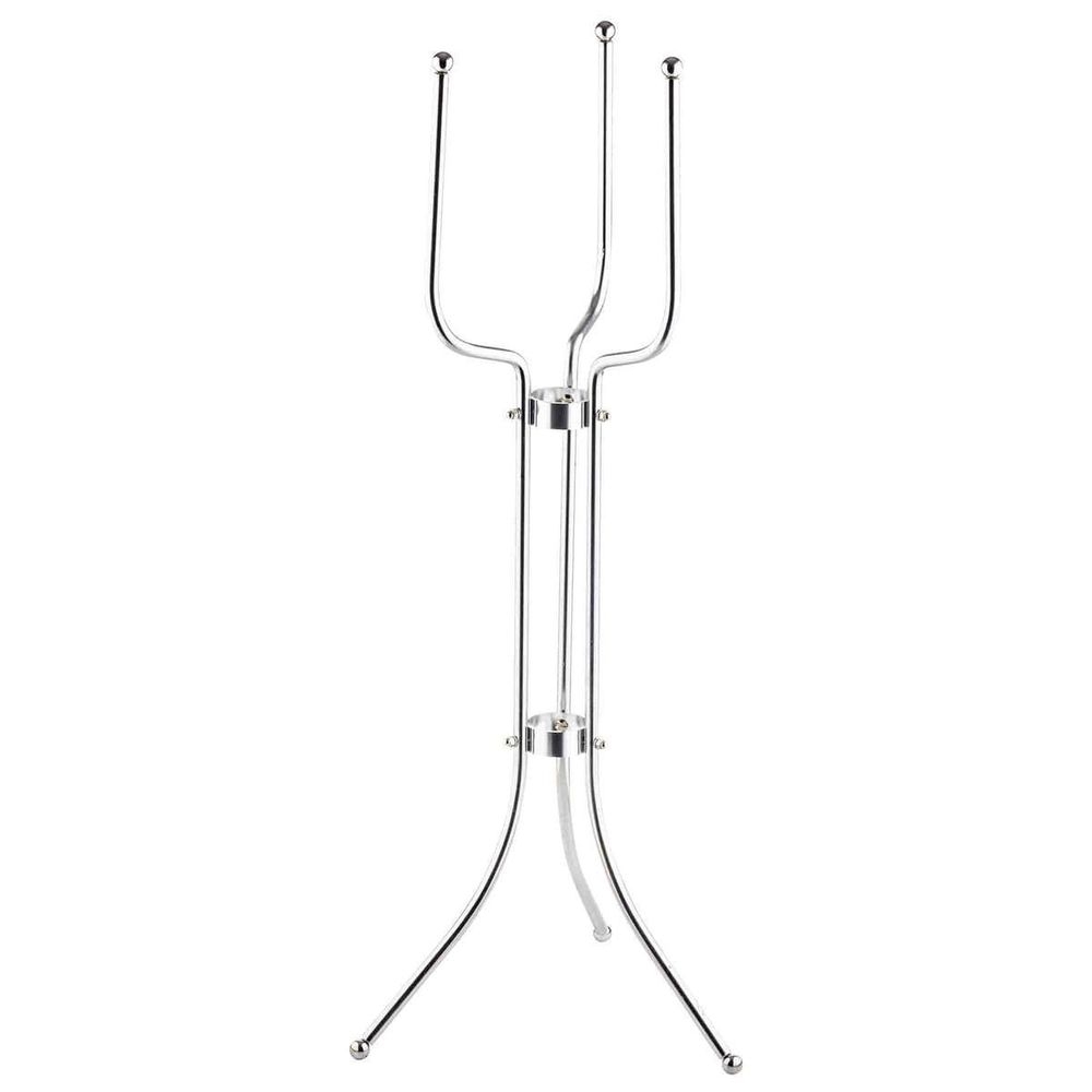 Tablecraft Chrome Plated Bucket Stand, 8 x 8 x 30.25 inch