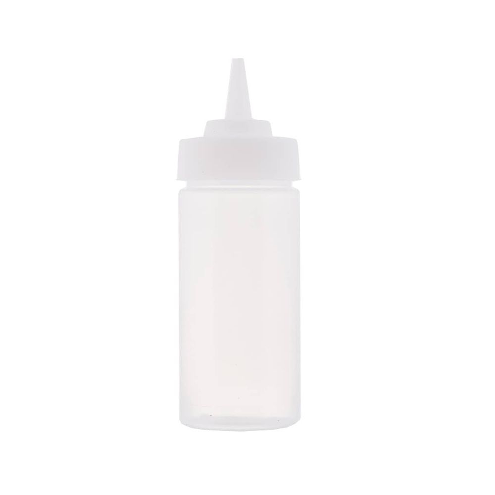 Tablecraft Widemouth Natural Squeeze Dispenser, 8 Ounce Capacity -- 36 per case