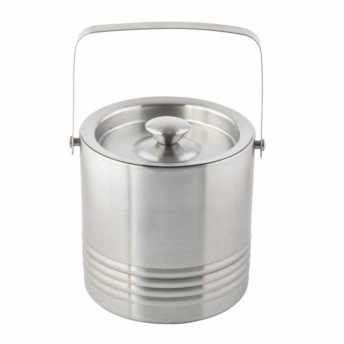 Tablecraft Double Walled Stainless Steel Ice Bucket, 58 Ounce