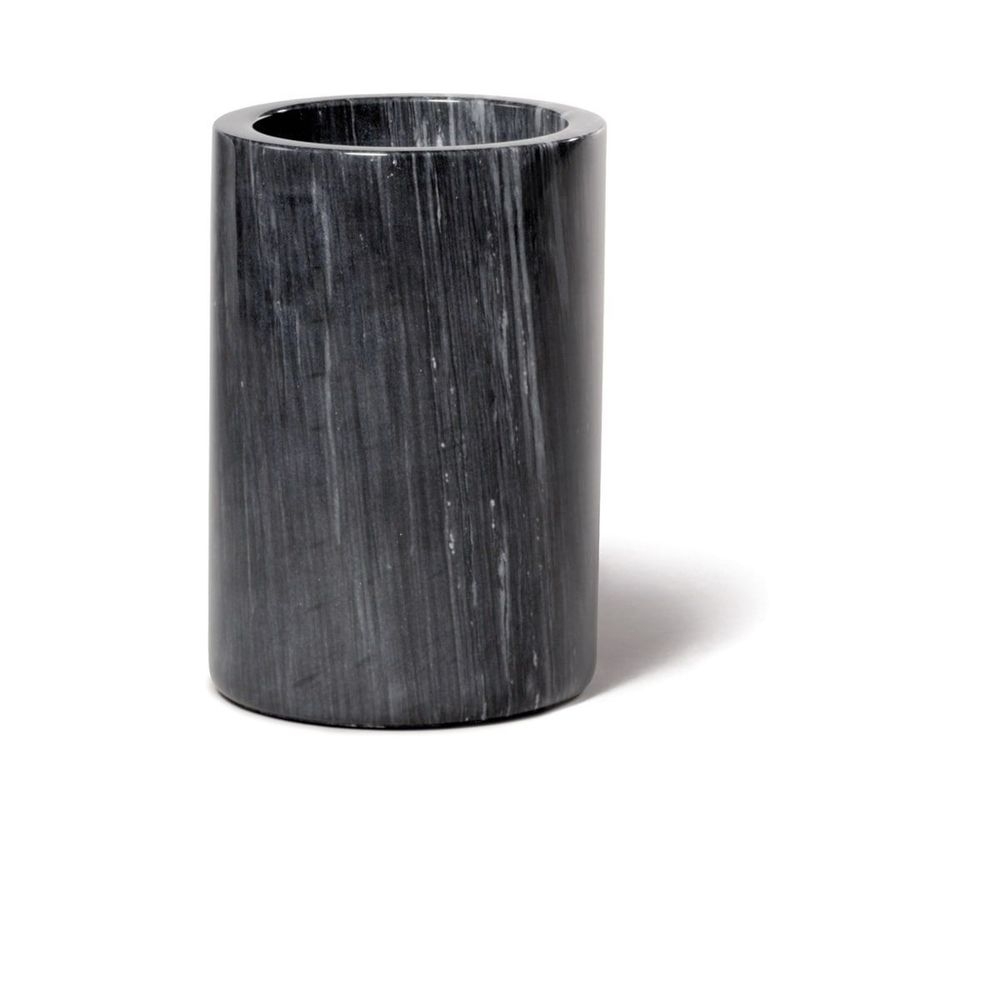 Tablecraft Black Marble Wine Cooler, 5 x 5 x 7.125 inch