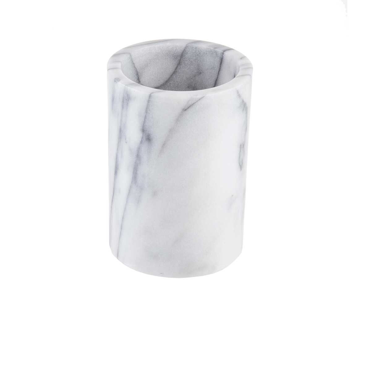 Tablecraft White Marble Wine Server, 5 x 5 x 7.125 inch