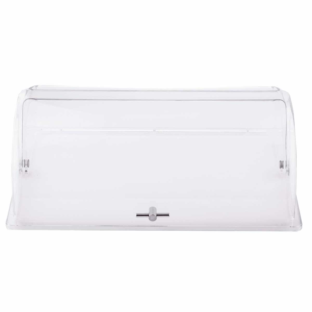 Tablecraft Polycarbonate Rectangular Retractable Cover for Cold Server, 21.5 x 13.25 x 7.5 inch