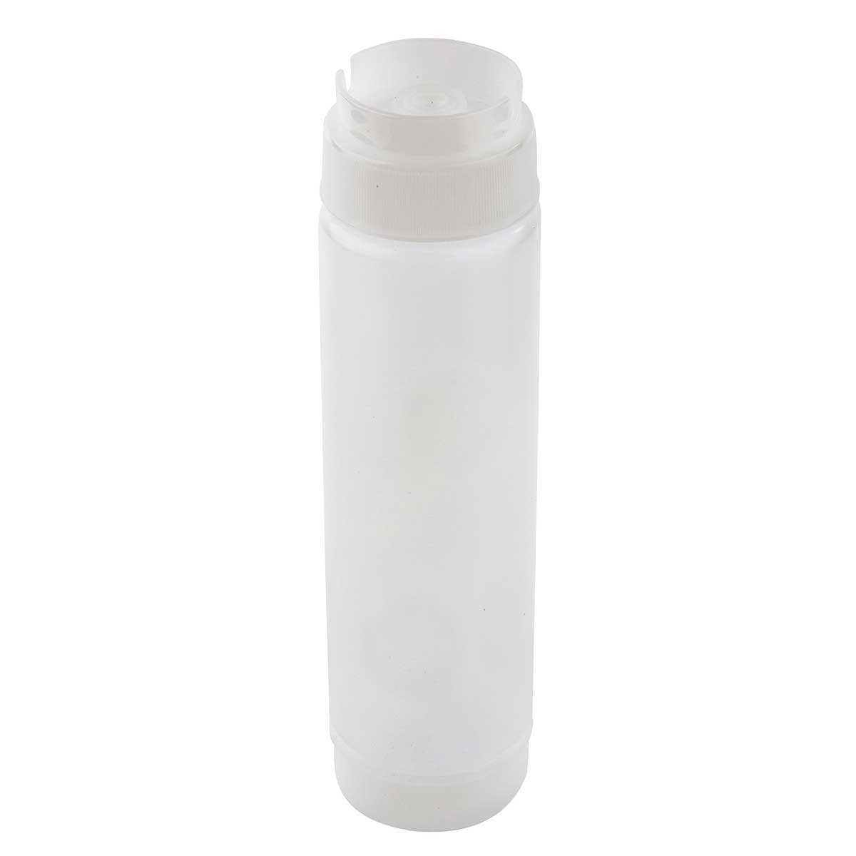 Tablecraft InvertaTop ValveTop LDPE Squeeze Bottle, 16 Ounce Capacity -- 12 per case