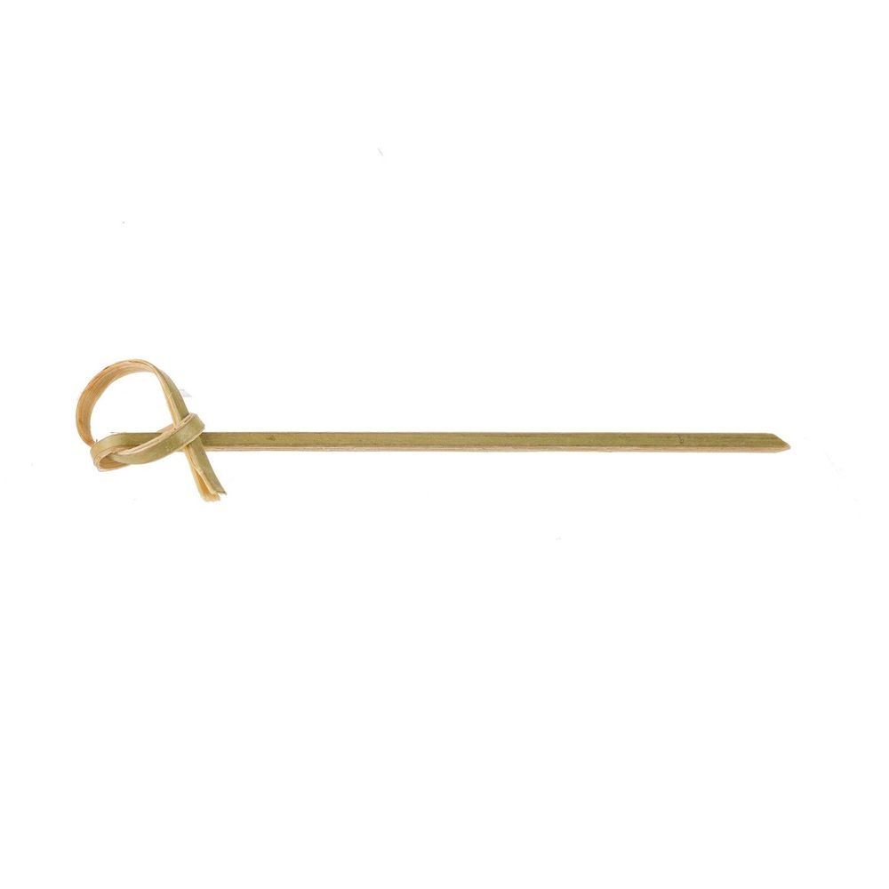 Tablecraft 3.5 inch Bamboo Knot Pick, 100 count -- 12 per case