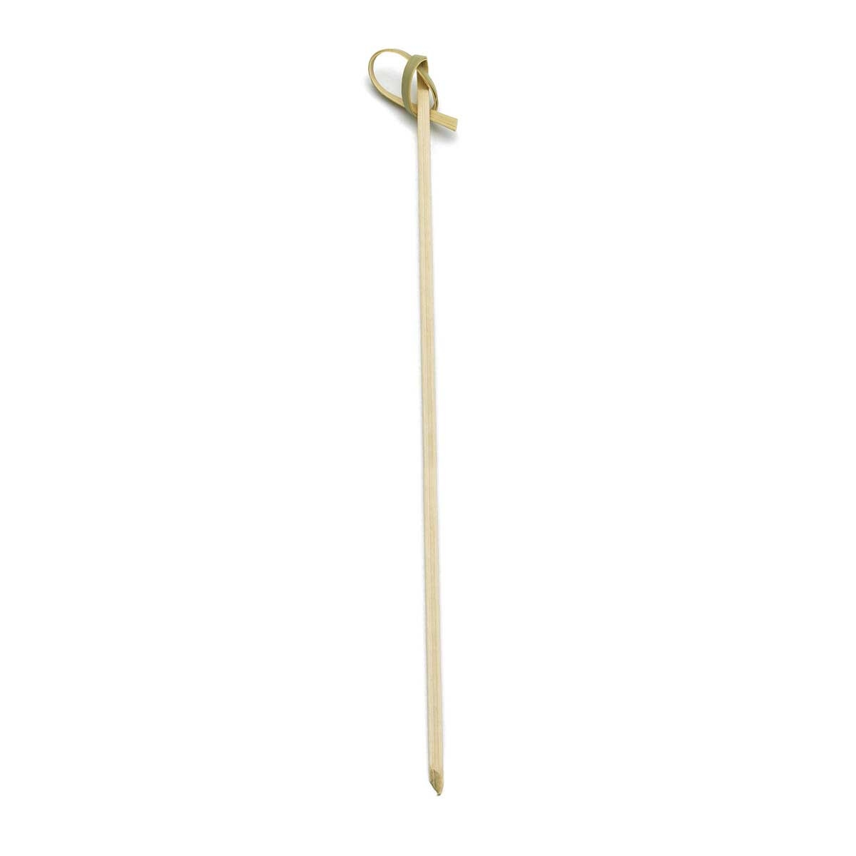 Tablecraft Bamboo Knot Pick, 7 inch - 100 count per pack -- 12 packs per case