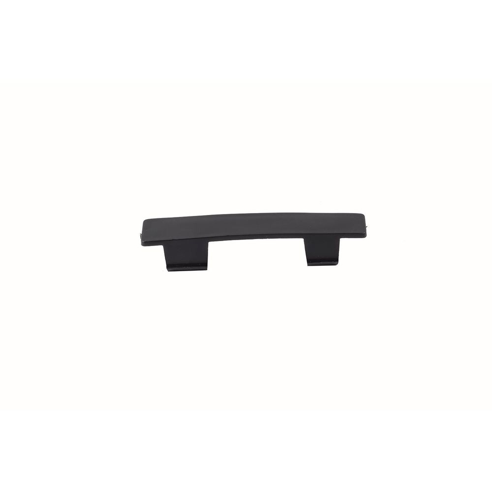 Tablecraft Black Polypropylene Blank Tag for NSF Option Dispenser, 0.5625 x 0.4375 x 2.5 inch