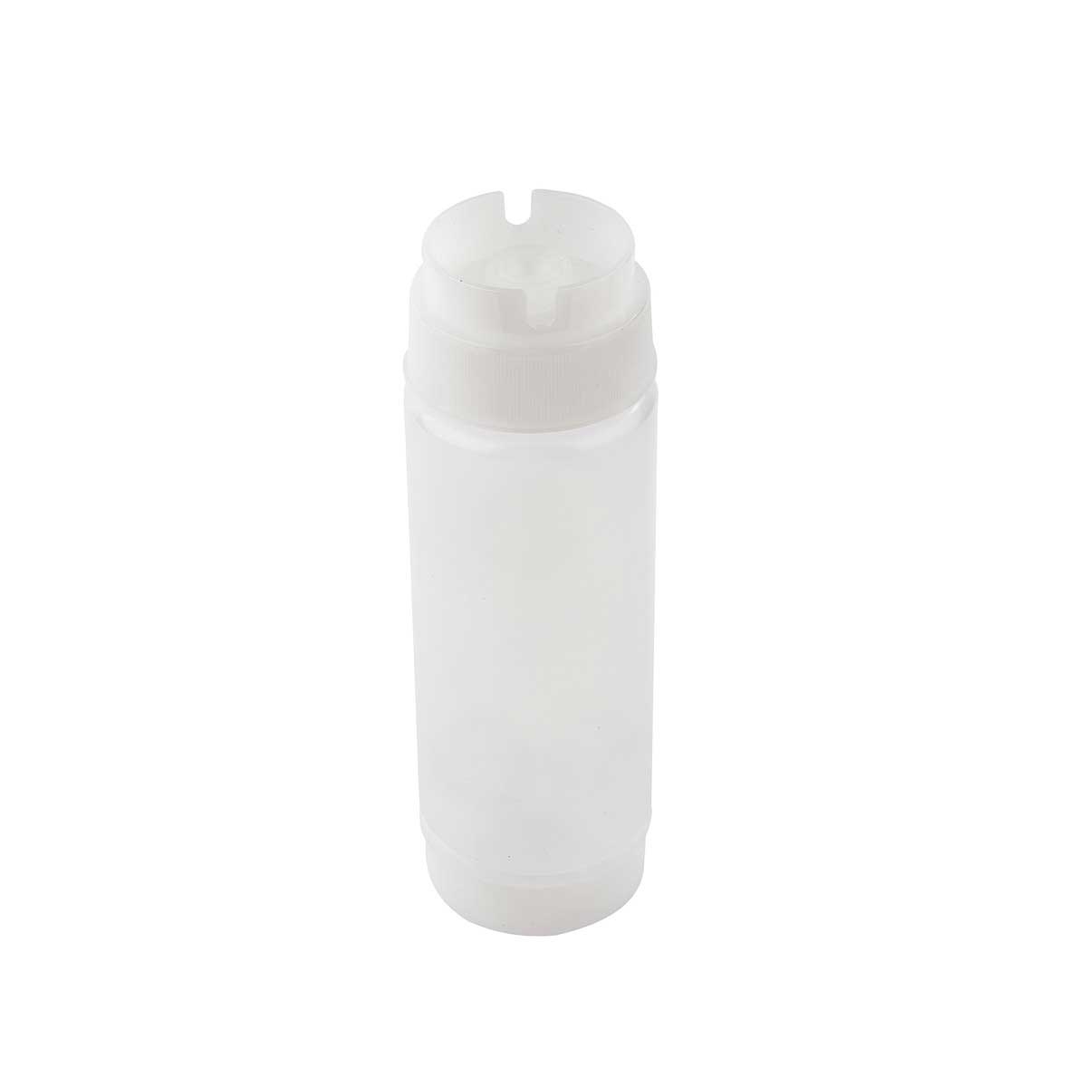 Tablecraft InvertaTop ValveTop LDPE Squeeze Bottle, 12 Ounce Capacity -- 12 per case