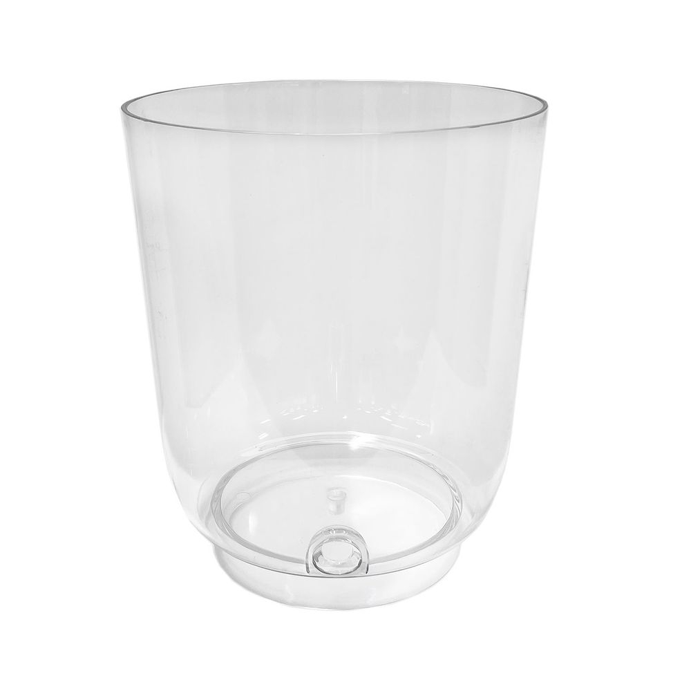Tablecraft 2.5 Gallon Copolyester Tritan Clear Replacement Reservoir for 75 Single Upscale Beverage Dispenser, 9.875 x 9.875 x 12 inch
