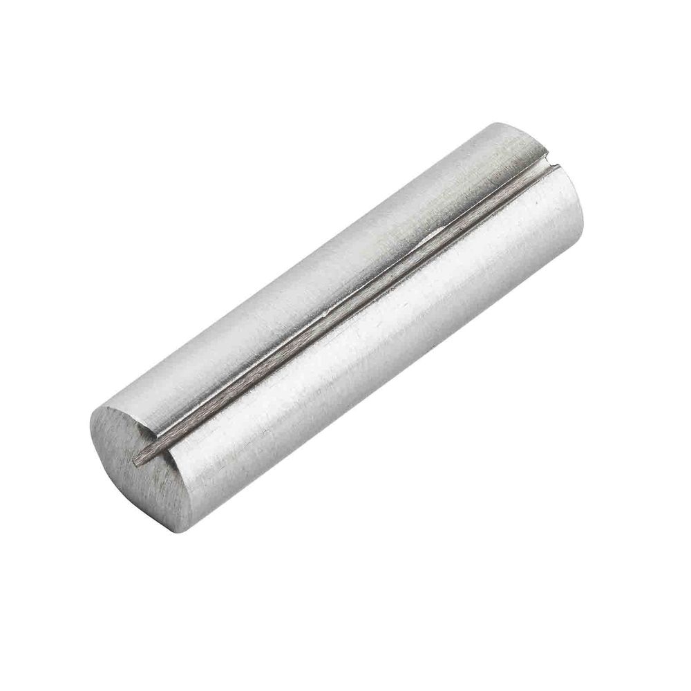 Tablecraft Stainless Steel Bullet Card Holder, 2.125 x 0.5625 x 0.5 inch