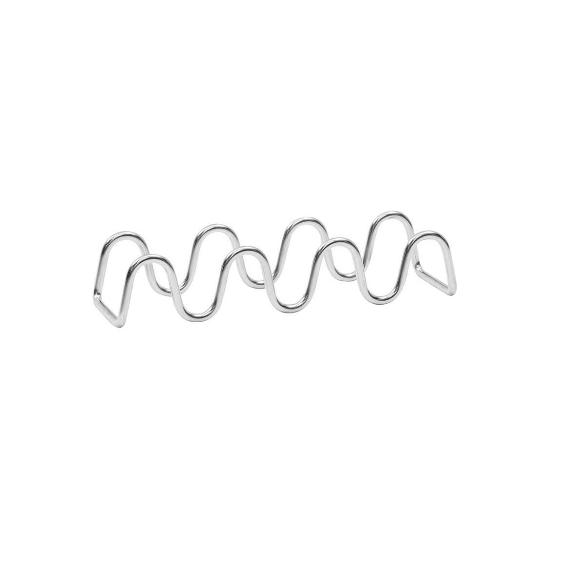 Tablecraft Taco Taxi Medium Stainless Steel Wire Server, 7.5 x 2.25 x 1.5 inch