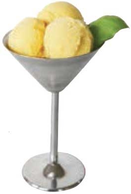Tablecraft Stainless Steel Martini Cup, 10 Ounce