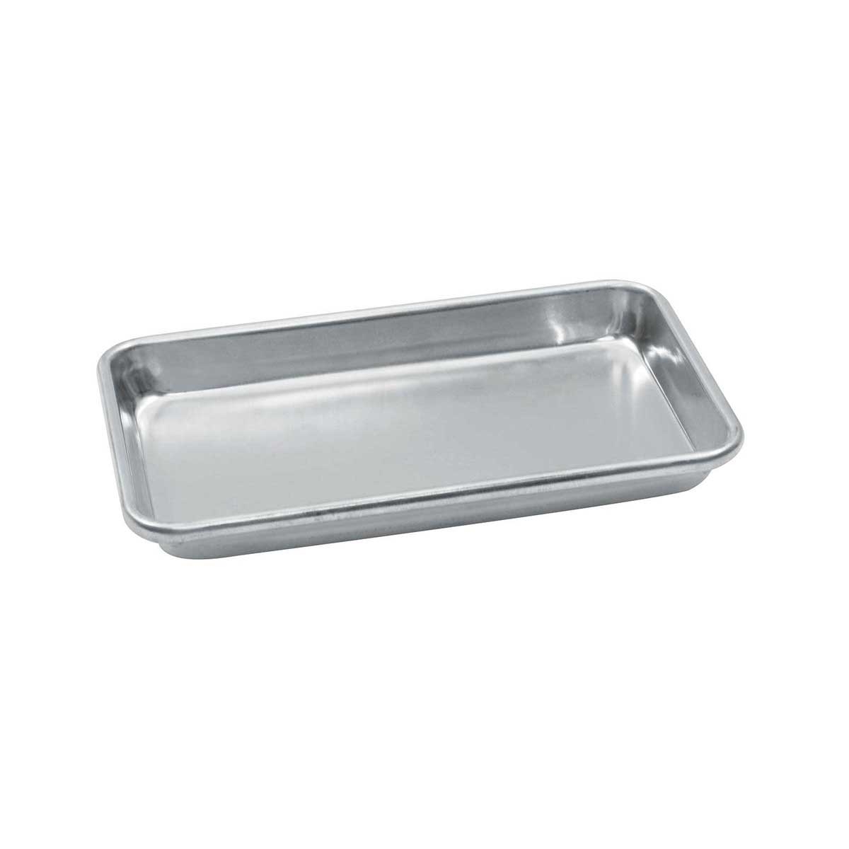 Tablecraft Galvanized Collection Galvanized with Pebbled Texture 8th Size Aluminized Steel Sheet Pan Server, 23 Gallon