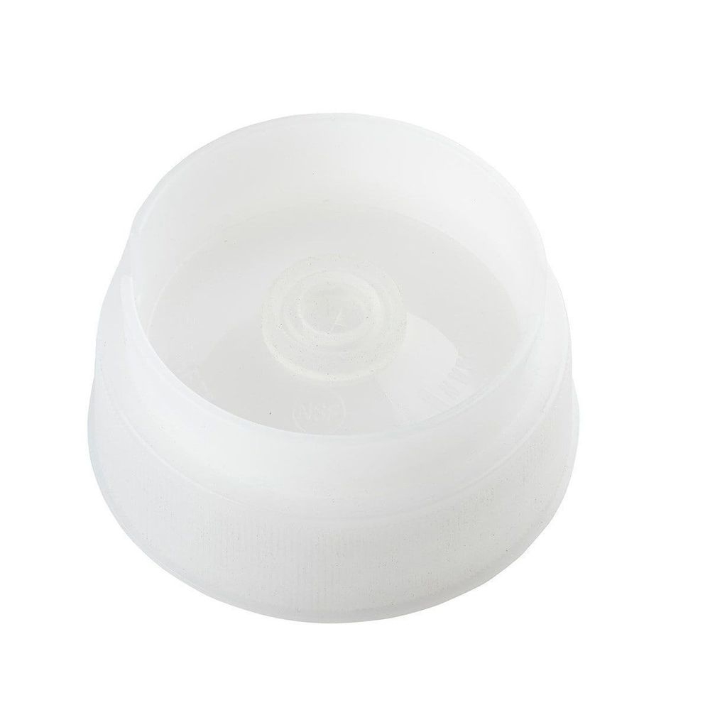 Tablecraft InvertaTop Natural Valve and Top Assembly for 63mm Bottles, 2.75 x 2.75 x 1.3125 inch -- 12 per case