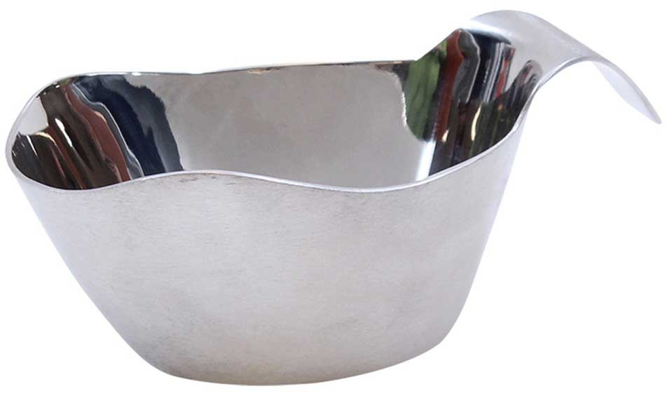 Tablecraft 18-8 Stainless Steel Stackable Gravy Boat, 3 Ounce
