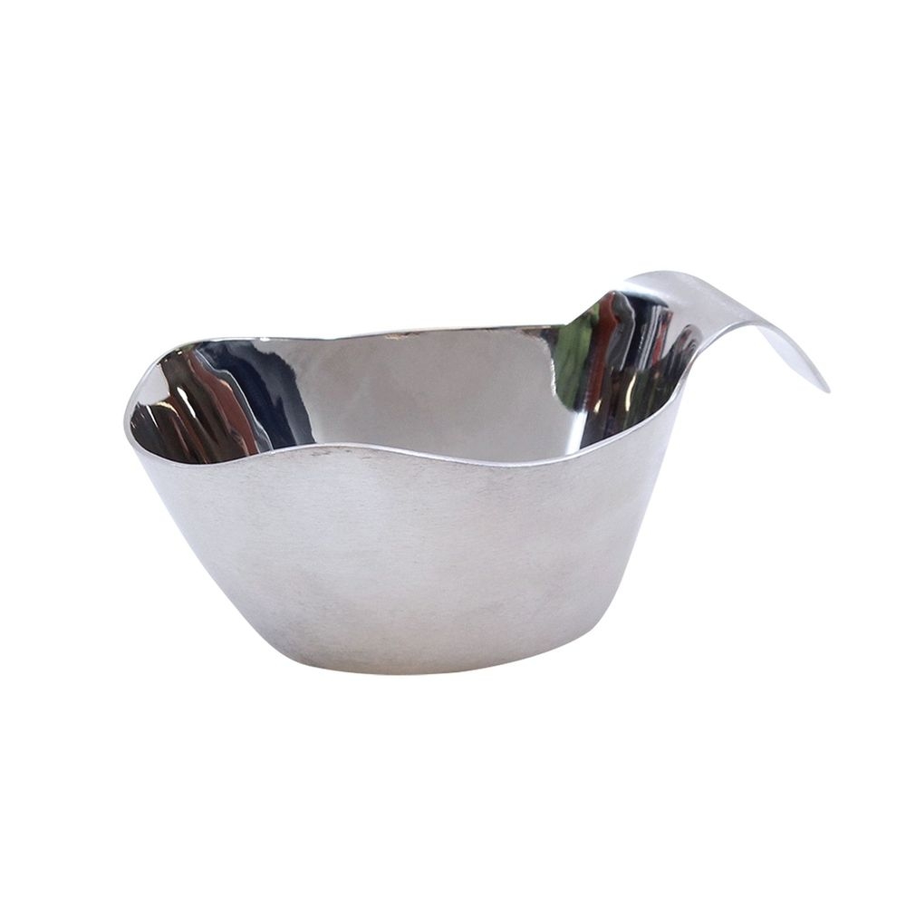 Tablecraft 18-8 Stainless Steel Stackable Gravy Boat, 3 Ounce Capacity