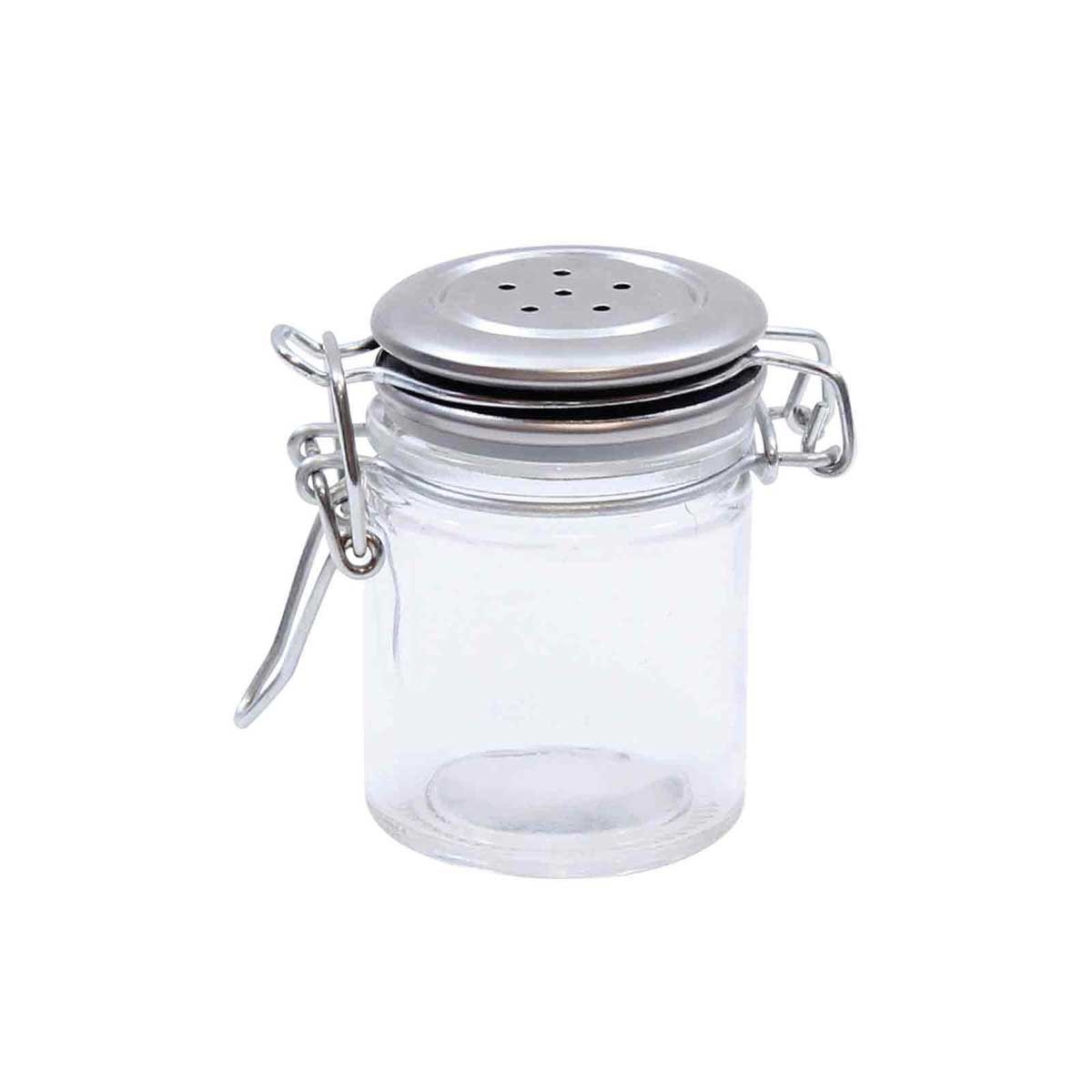 Tablecraft Glass Resealable Salt and Pepper Shaker, 1.5 Ounce -- 6 per case