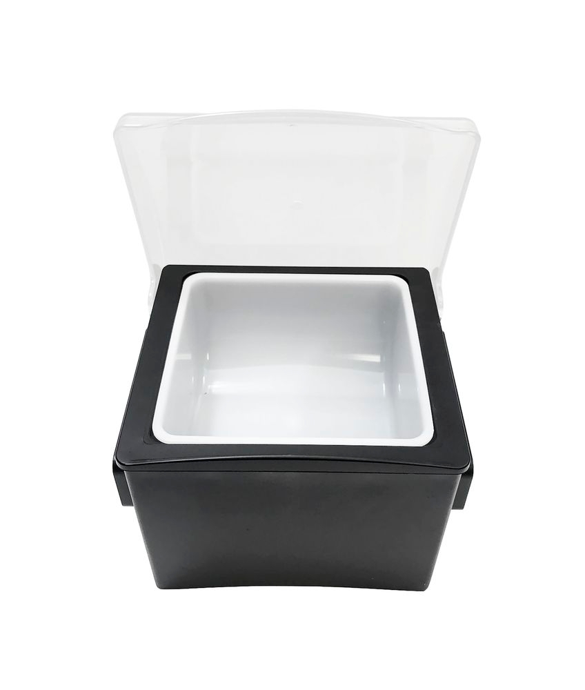 Tablecraft Ultimate Garnish Station White Polystyrene Replacement Insert Fits BCD1400, 1 Quart Capacity