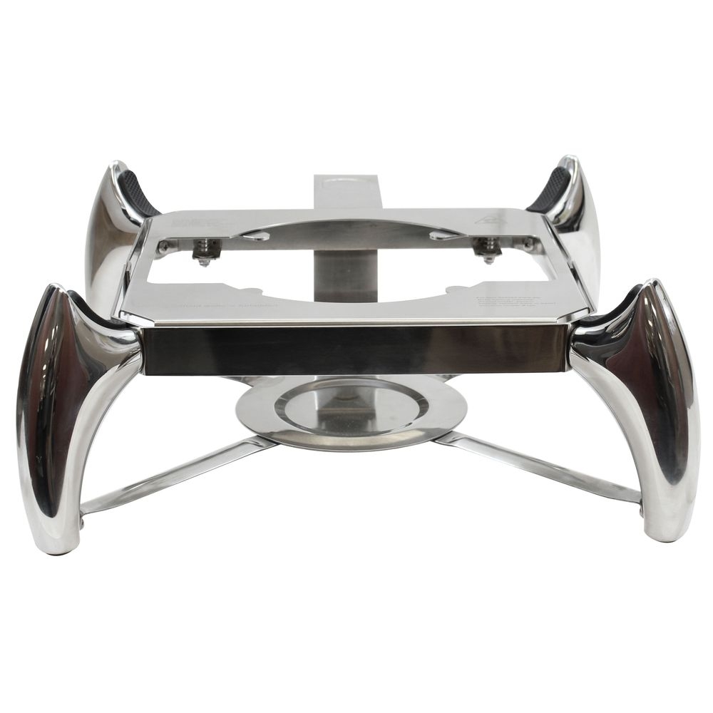 Tablecraft 200 Series Stainless Steel Replacement Stand Fits CW40176 and CW40163 Chafer, 16.25 x 15.25 x 6 inch