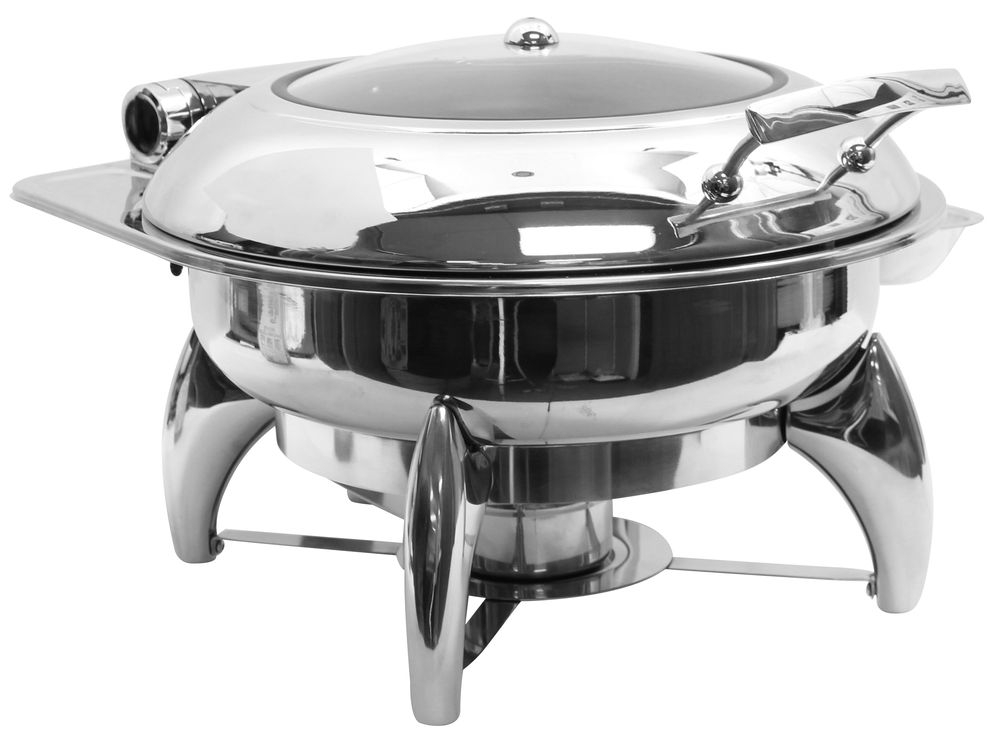 Tablecraft 200 Series Stainless Steel Replacement Stand Fits CW40177 Chafer, 15.5 x 12.5 x 6.25 inch