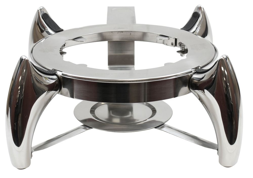 Tablecraft 200 Series Stainless Steel Replacement Stand Fits CW40177 and CW40165 Chafer, 15.5 x 12.5 x 6.25 inch
