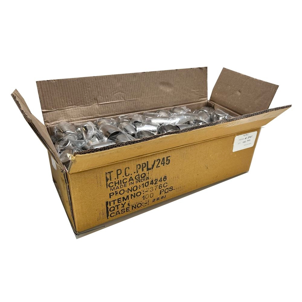 Tablecraft 200 Series Stainless Steel Replacement Top Fits 376 16 Ounce 3-Piece Bar Shaker, 2 x 1.62 x 2 inch
