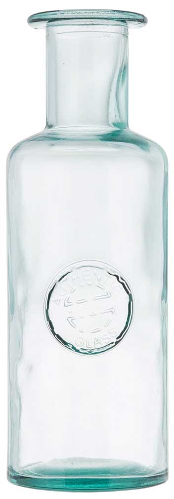 Tablecraft Authentic Collection Recycled Green Glass Apothecary Bottle, 40.5 Ounce