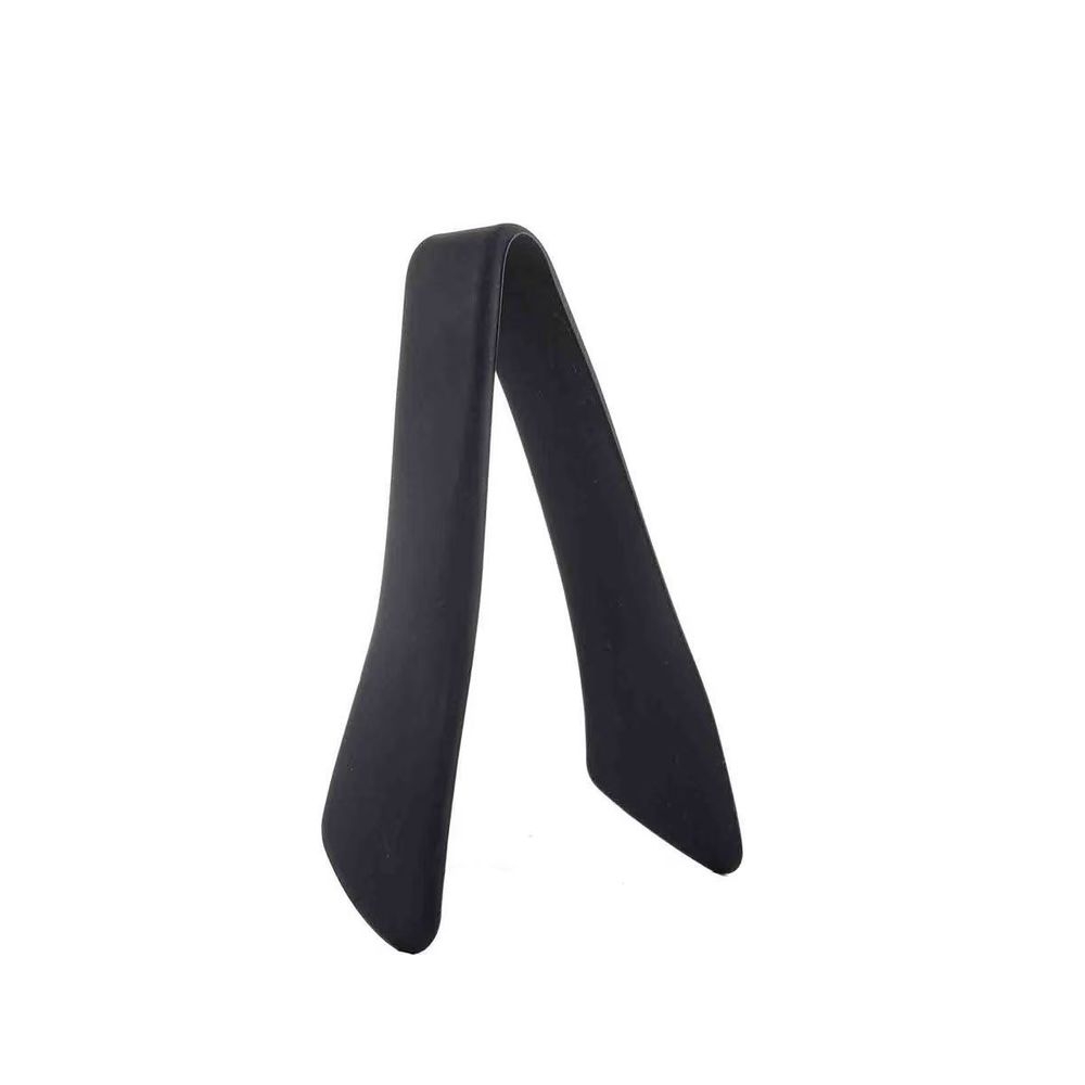 Tablecraft Silicone and Stainless Steel Tong, 7 inch