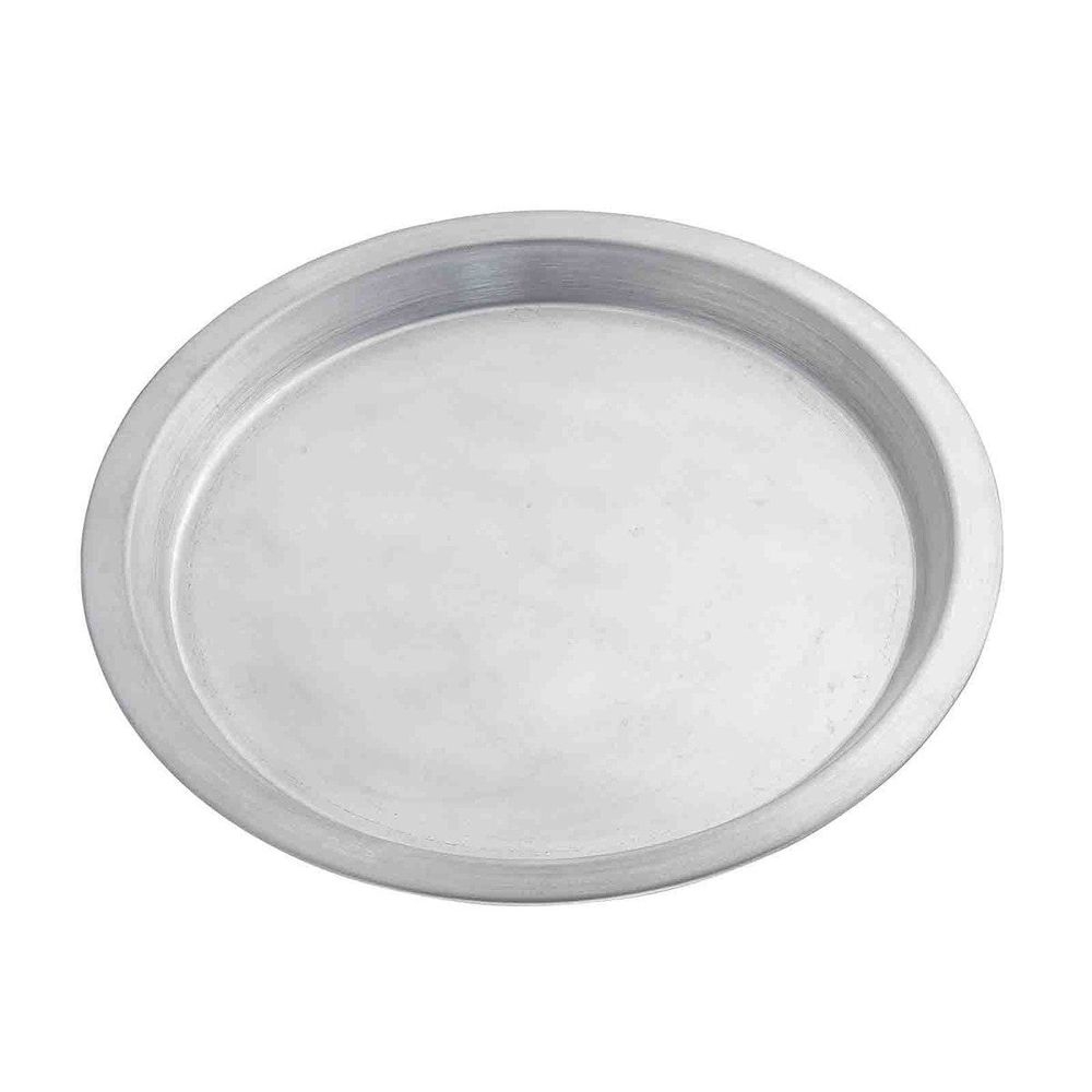 Tablecraft Aluminum Round Pie Pan Server, 9.125 x 9.125 x 1 inch