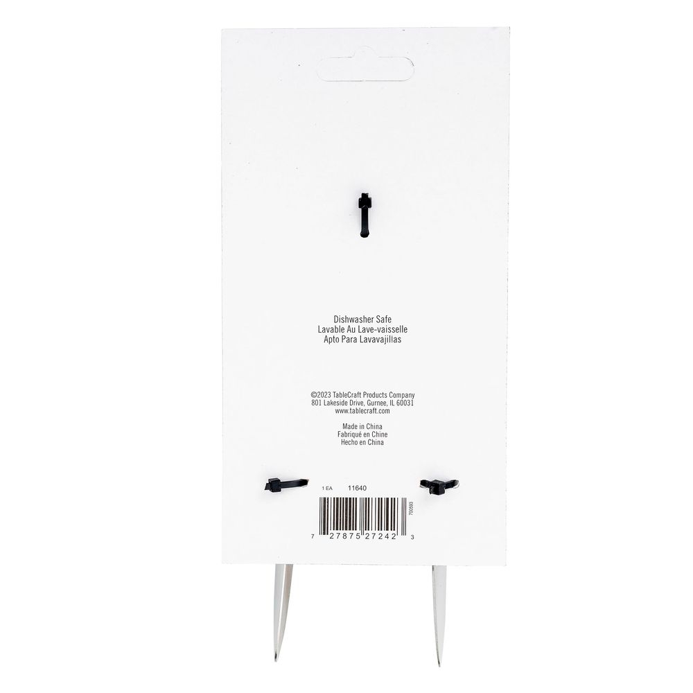 Tablecraft Holden Collection 18-8 Stainless Steel Tong, 6.25 x 1.75 x 1 inch -- 12 per case