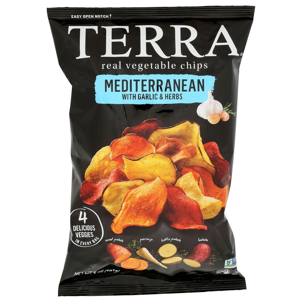 Terra Mediterranean Vegetable Chips, 5 Ounce -- 12 per case