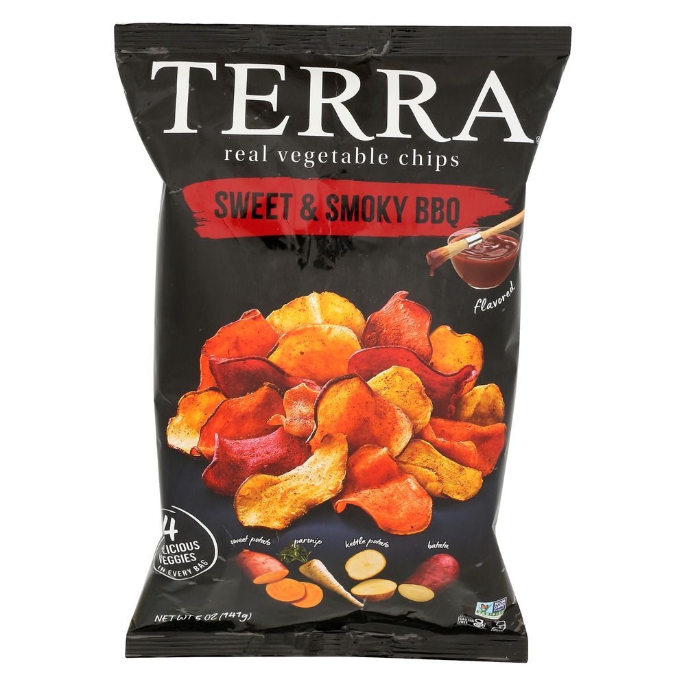 Terra Sweet and Smoky BBQ Vegetable Chips, 5 Ounce -- 12 per case
