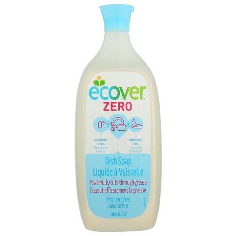 Ecover Zero Dishwash Liquid, 25 Ounce -- 6 per case