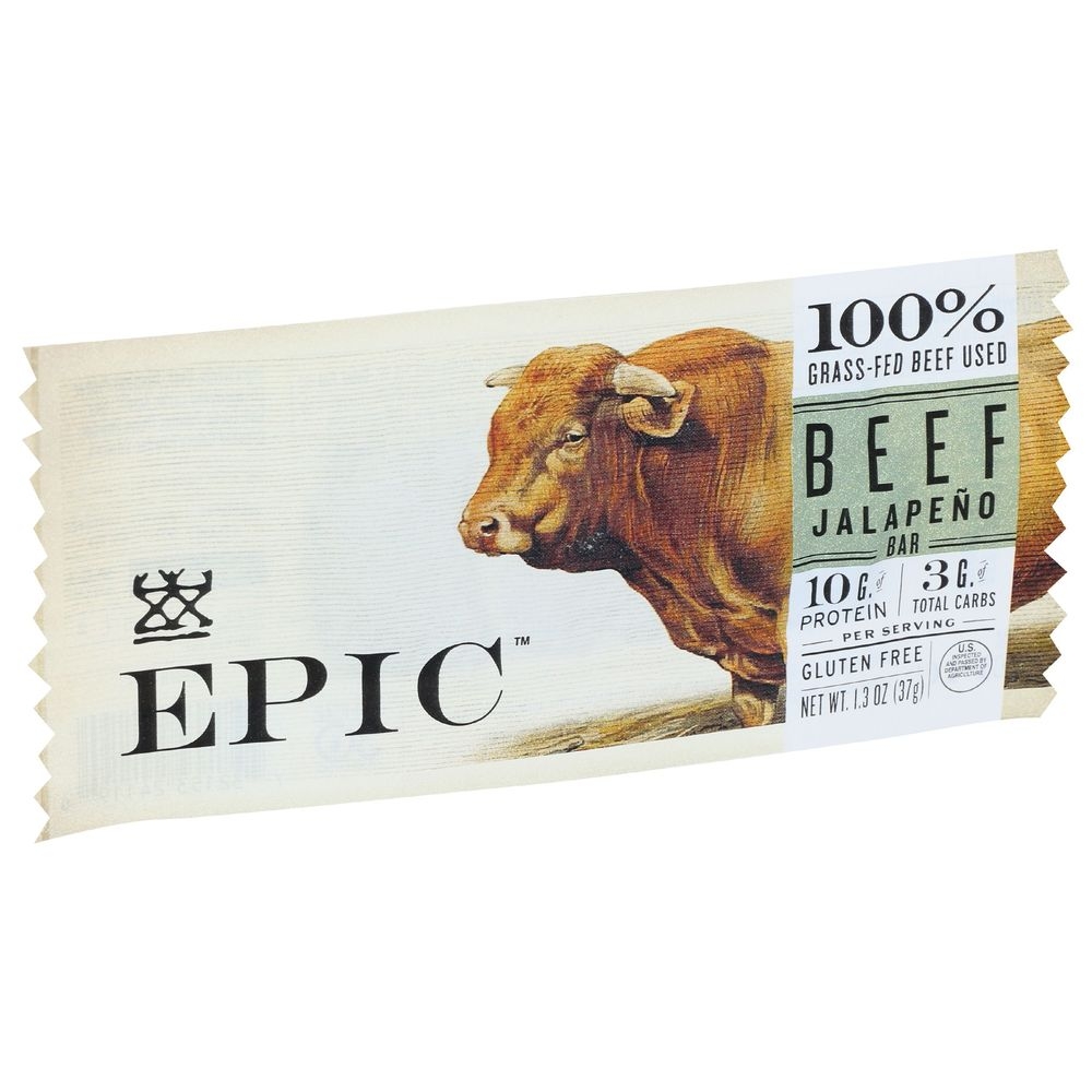 Epic Beef Jalapeno Bar, 1.3 Ounce -- 12 per case