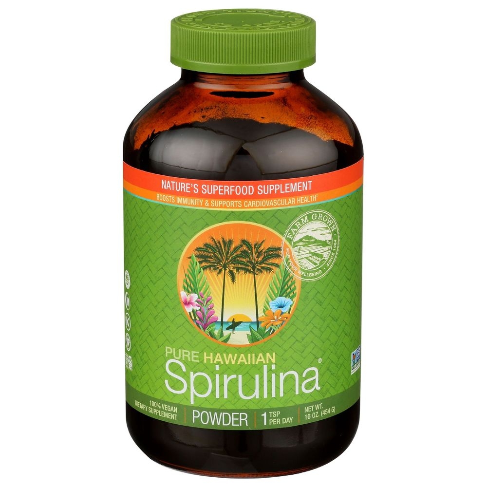 Nutrex Hawaiian Spirulina Powder, 16 Ounce