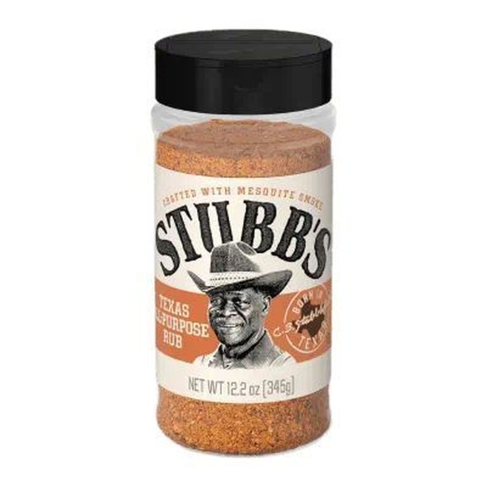 Stubbs Texas All Purpose Rub Seasoning, 12.2 Ounce -- 6 per case