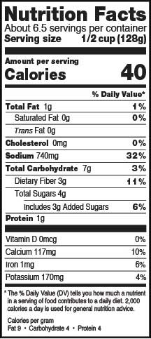 Glory Foods Seasoned Turnip Greens, 27 Ounce -- 12 per case