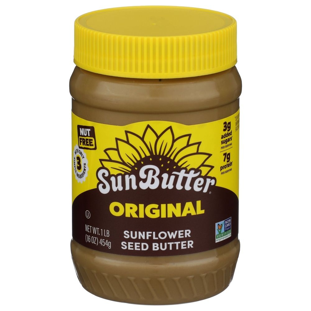 Sunbutter Natural Sunflower Seed Spread, 16 Ounce -- 6 per case