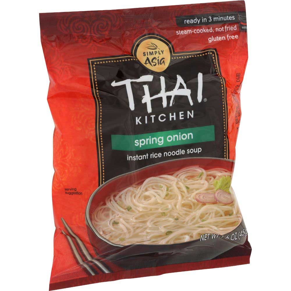 Thai Kitchen Spring Onion Instant Rice Noodle Soup, 1.6 ounce  -- 12 per case.