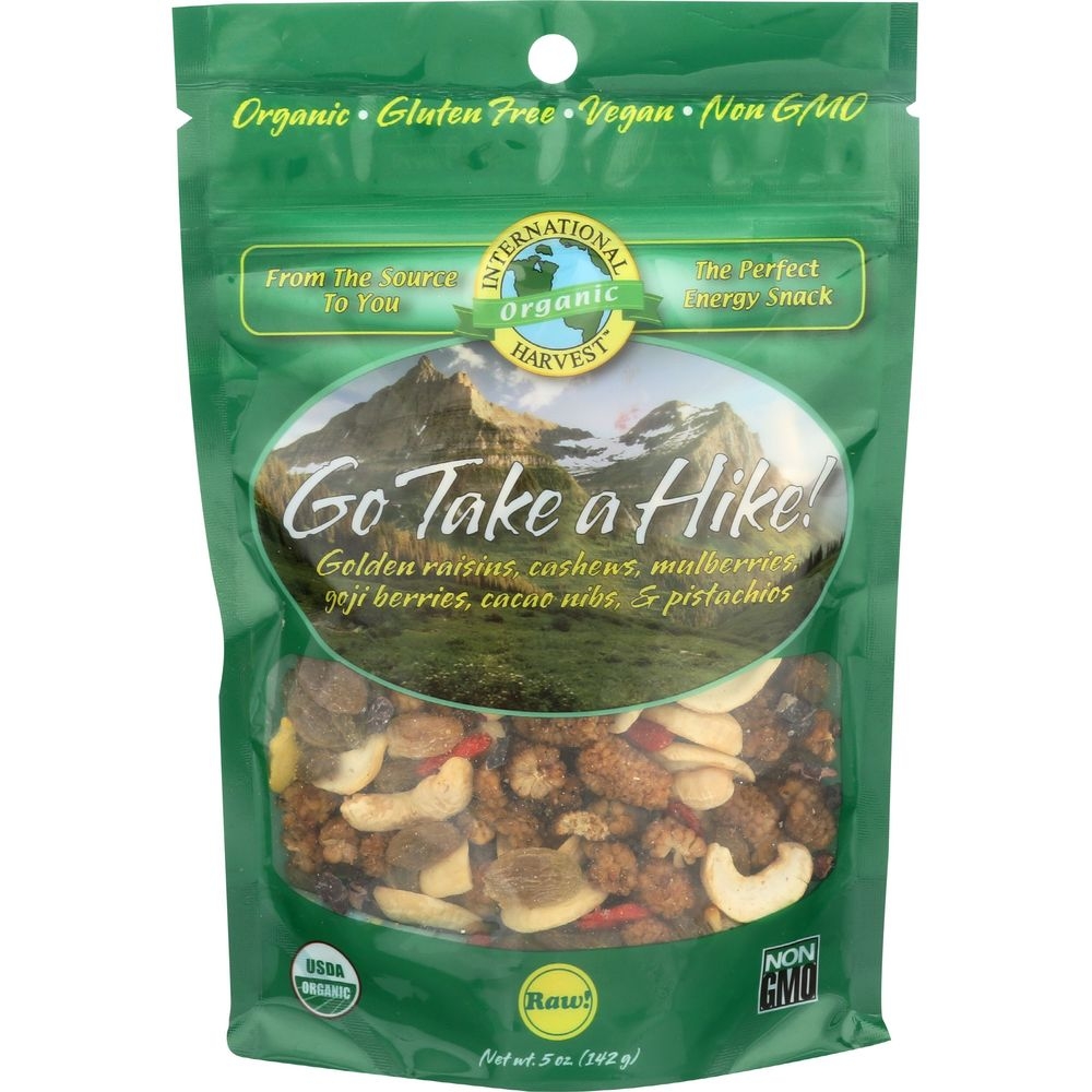 International Harvest Organic Go Take A Hike Trail Mix, 5 Ounce -- 6 per case