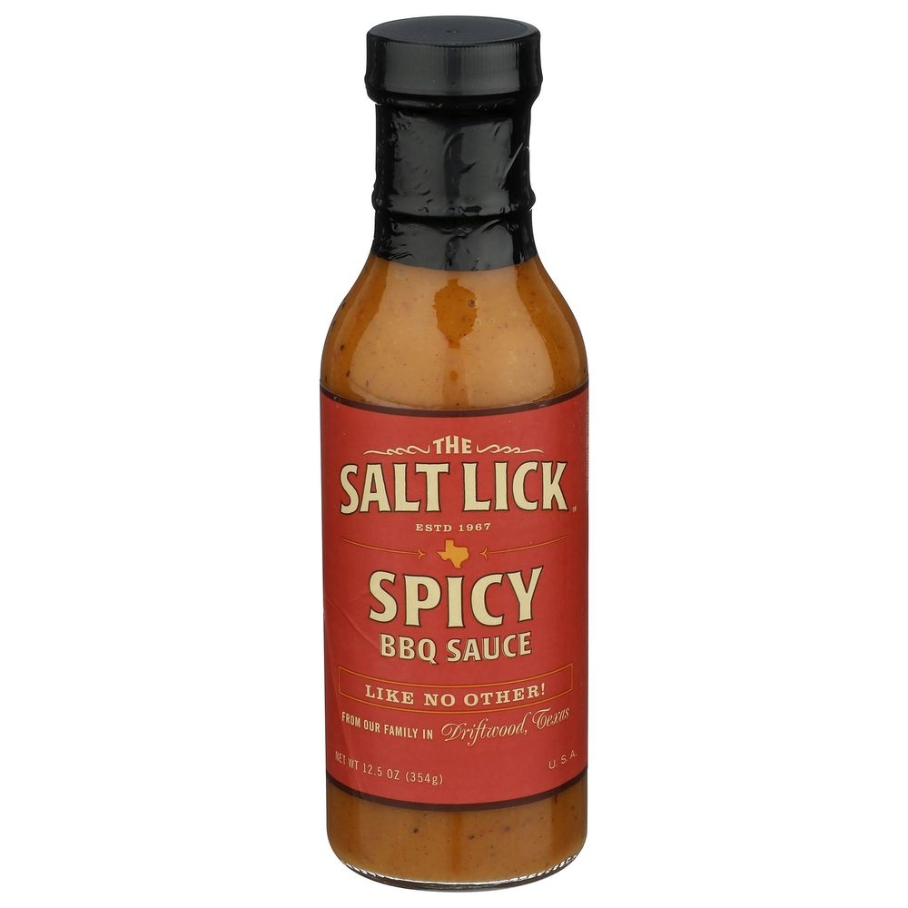 The Salt Lick Spicy BBQ Sauce, 12 Ounce -- 6 per case