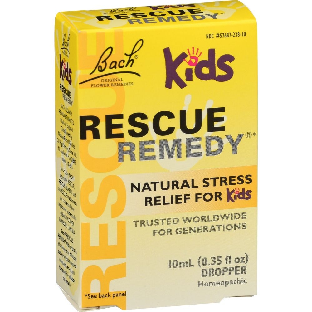 Nelson Bach Rescue Natural Stress Relief for Kids, 10 Milliliter