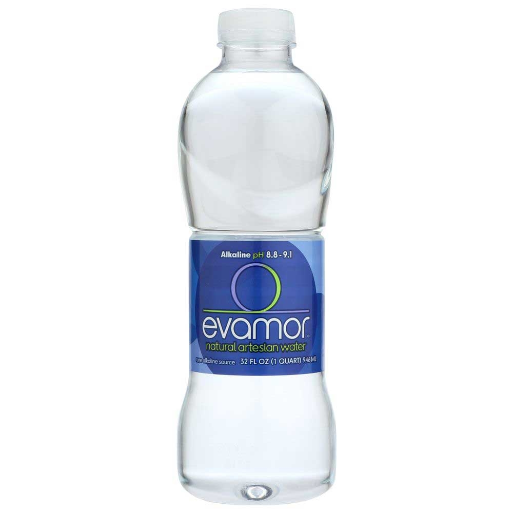 Evamor Artesian Spring Water, 32 ounce -- 12 per case.