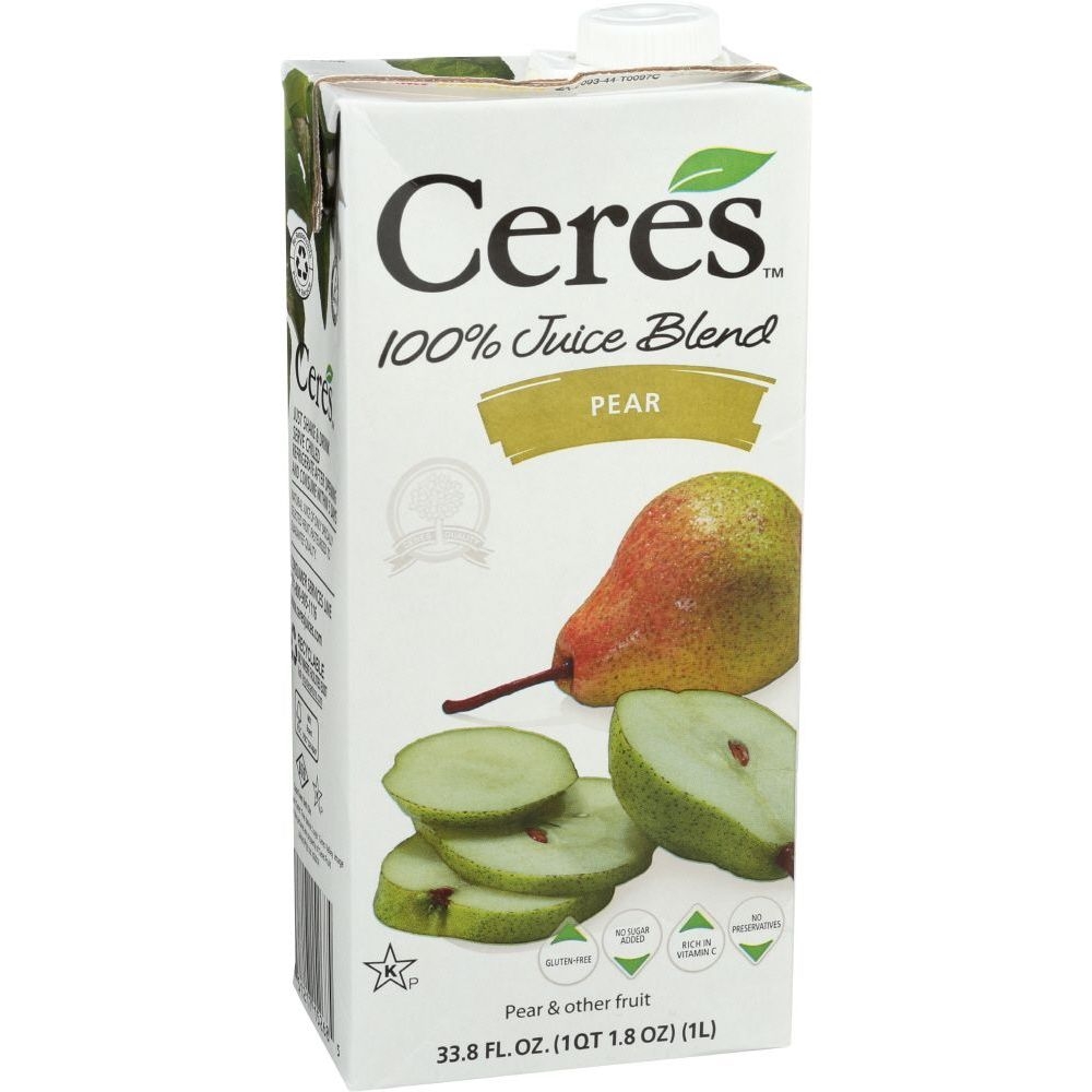 Ceres Pear Juice Blend, 33.8 Fluid Ounce -- 12 per case