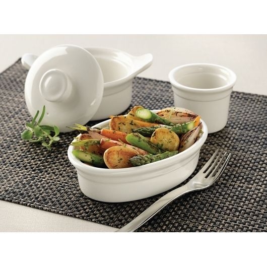 Syracuse China Casablanca Ovenware Medium Ramekin, 5 Ounce -- 36 per case.