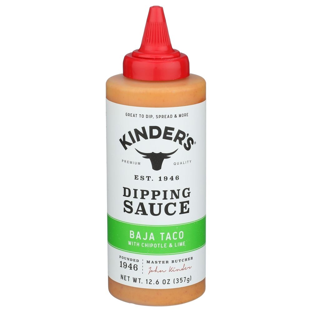 Kinders Baja Taco Dipping Sauce, 12.6 Ounce -- 6 per case