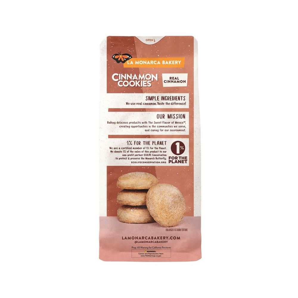 La Monarca Bakery Cinnamon Cookies, 6 Ounce -- 8 per case