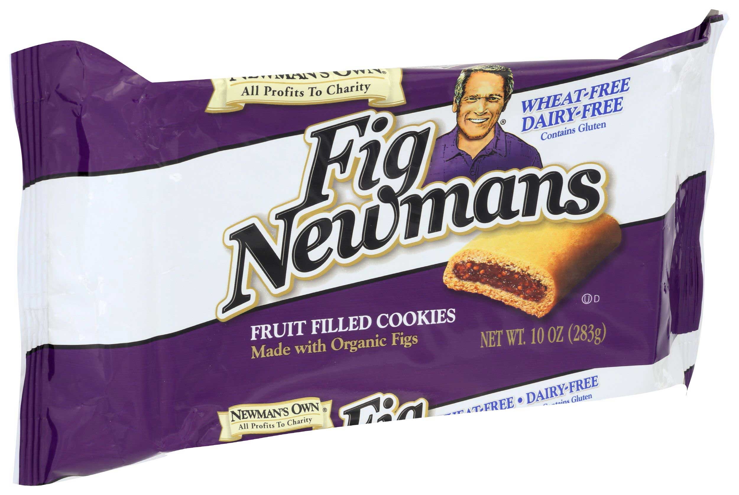 Newmans Own Organic Dairy Free Wheat Free Fig Cookie, 10 Ounce -- 6 per case